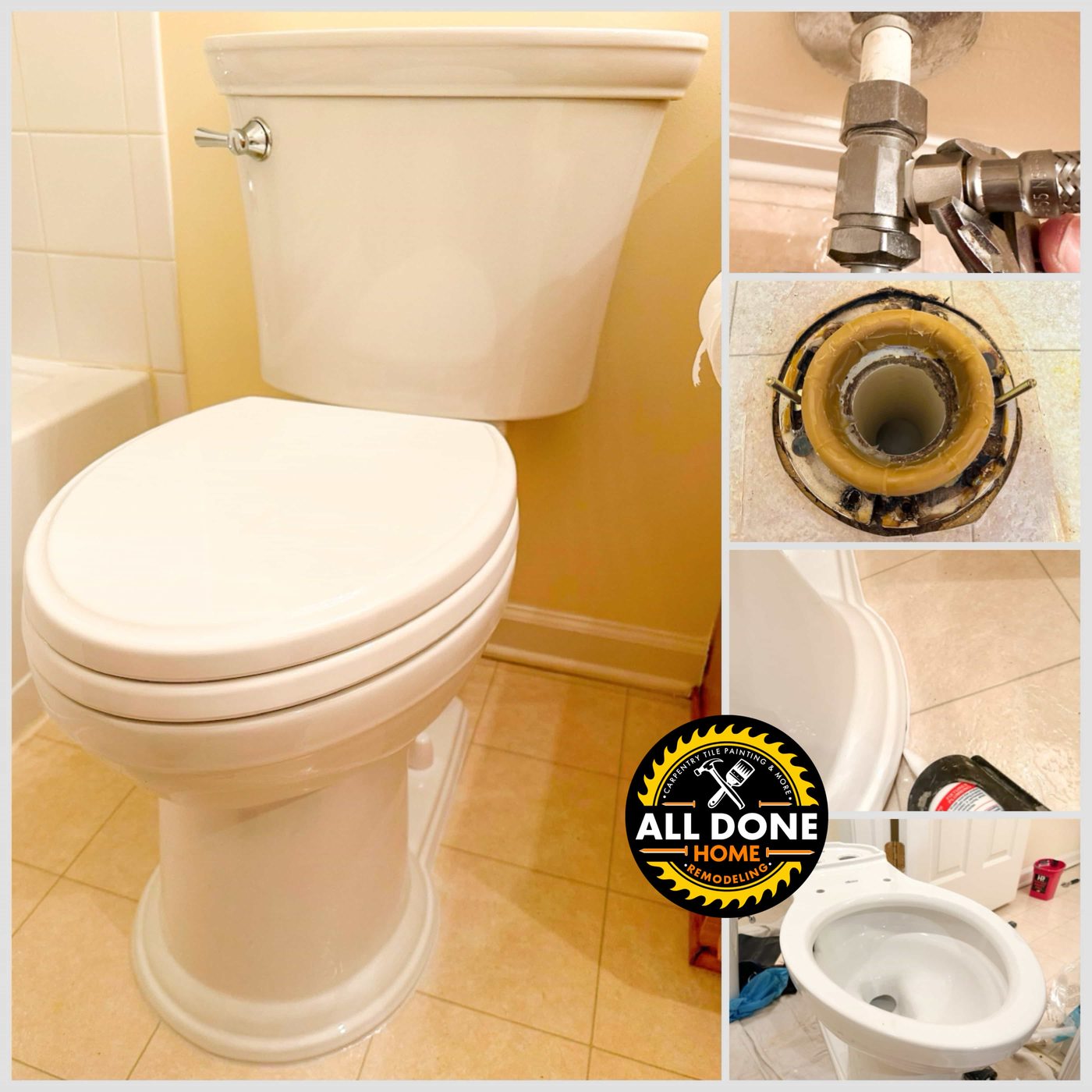 Toilet installation