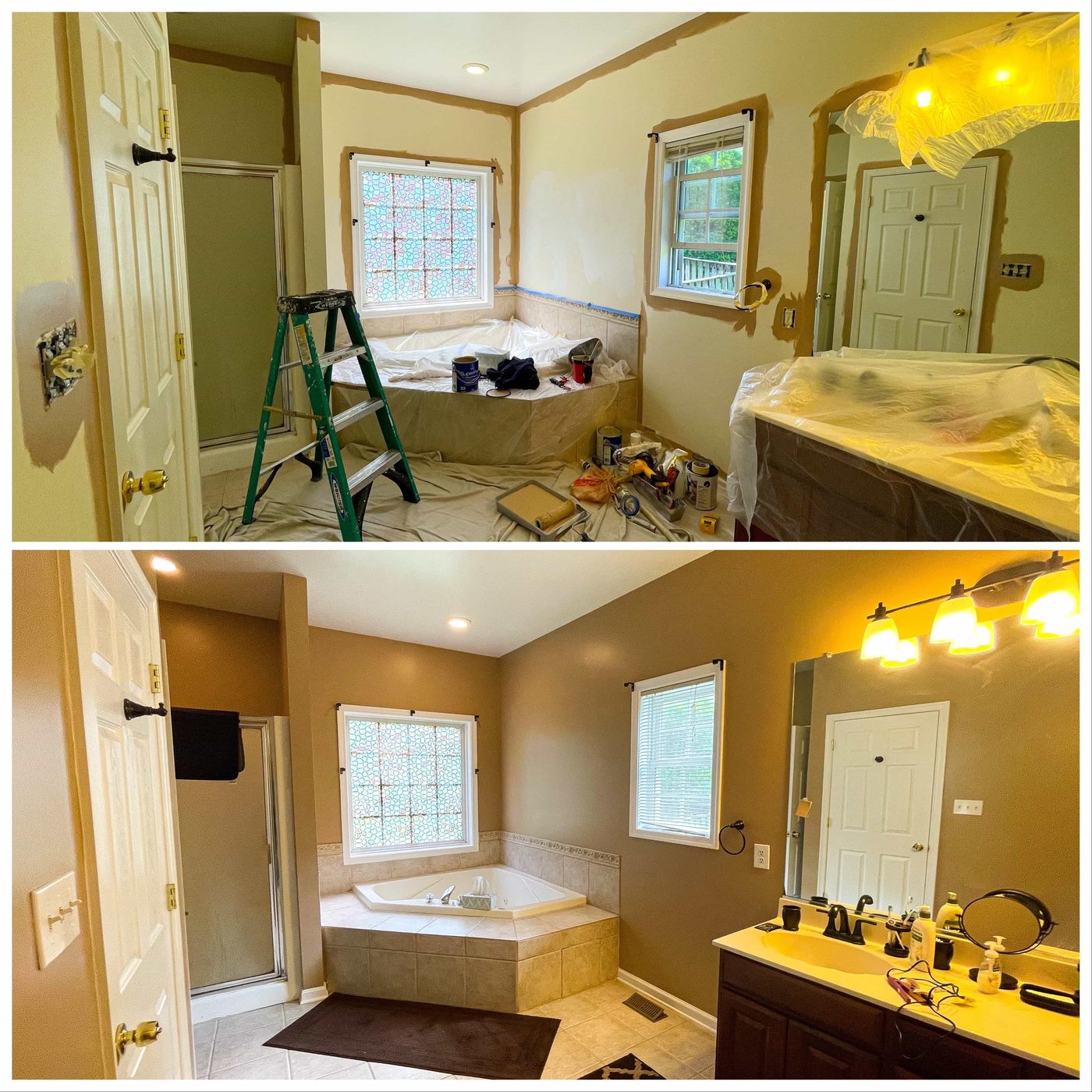Front door paint refresh